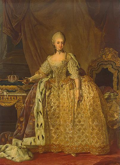 CRANACH, Lucas the Younger Portrait of Sophia Magdalena of Denmark Sweden oil painting art